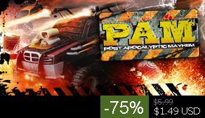 Скидка на P.A.M. steam -75% 3ppl